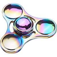 iGearPro Fidget Giratorio-EDC Manual Antiestrés Juguete-Arcoiris Metal Alta Velocidad Acero Inoxidable Arandela Dedo…